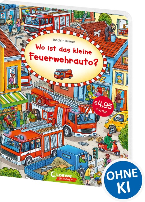 Wo ist das kleine Feuerwehrauto? - 