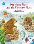 Cover-Bild zum Titel 'Der kleine Biber und die Tiere am Fluss' von 'Friederun Reichenstetter'
