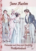 Cover-Bild zum Titel 'Persuasion und Sense and Sensibility' von 'Jane Austen, Elizabeth M. Potter, Charles Edmund Brock'