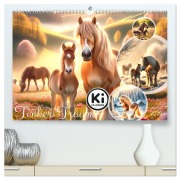 Cover-Bild zum Titel 'Tinker Träume - Ein Jahr auf zauberhaften Weiden (hochwertiger Premium Wandkalender 2026 DIN A2 quer), Kunstdruck in Hochglanz' von 'Marco Warstat'