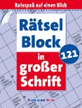 Rätselblock in großer Schrift 121 (5 Exemplare à 2,99 EUR) - Eberhard Krüger