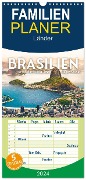 Familienplaner 2024 - Brasilien - Karnevale, Fußball und Regenwälder. mit 5 Spalten (Wandkalender, 21 x 45 cm) CALVENDO - Sf Sf