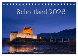 Cover-Bild zum Titel 'Schottland (Tischkalender 2026 DIN A5 quer), CALVENDO Monatskalender' von 'Jörg Dauerer'