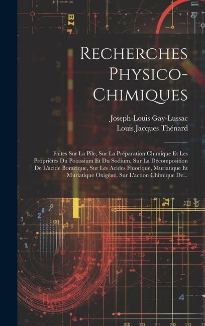 Recherches Physico-chimiques - Joseph-Louis Gay-Lussac