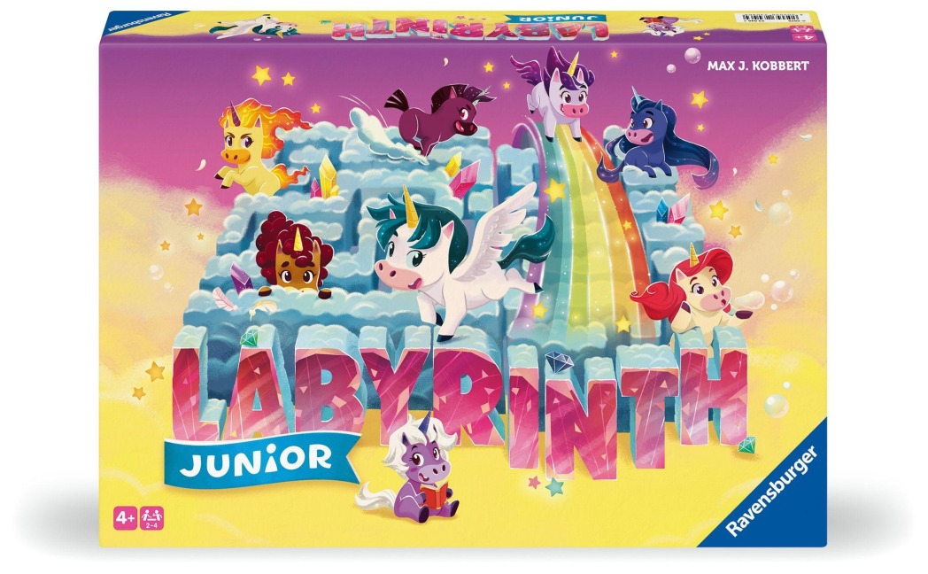 Einhorn Junior Labyrinth - Kinderspiel ab 4 Jahre - Max J. Kobbert