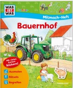 Cover-Bild zum Titel 'WAS IST WAS Junior Mitmach-Heft Bauernhof' von 'Sabine Schuck, Ida Wenzel'