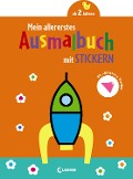 Mein allererstes Ausmalbuch mit Stickern (Rakete) - 