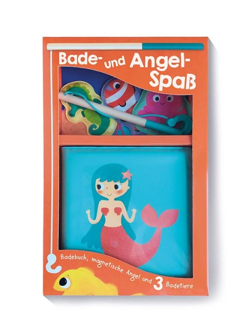 Bade- und Angelspaß (Orange Box - Cover Meerjungfrau) - 