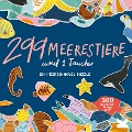 Cover-Bild zum Titel '299 Meerestiere und 1 Taucher' von 'Léa Maupetit'