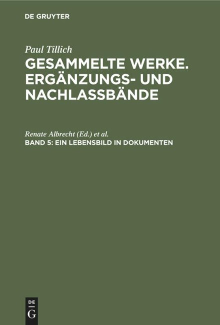 Ein Lebensbild in Dokumenten - 
