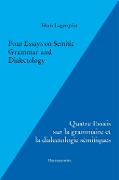 Cover-Bild zum Titel 'Four Essays on Semitic Grammar and Dialectology' von 'Hans Lagerqvist'