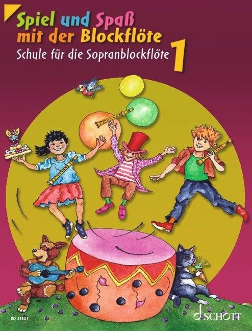 Spiel und Spaß mit der Blockflöte. Schülerheft - Hans-Martin Linde, Konrad Hünteler, Gudrun Heyens, Gerhard Engel