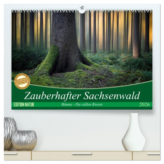 Zauberhafter Sachsenwald (hochwertiger Premium Wandkalender 2026 DIN A2 quer), Kunstdruck in Hochglanz - Carsten Meyerdierks