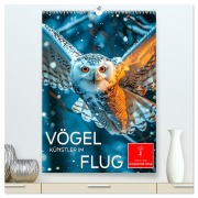 Cover-Bild zum Titel 'Vögel - Künstler im Flug (hochwertiger Premium Wandkalender 2026 DIN A2 hoch), Kunstdruck in Hochglanz' von 'Peter Roder'