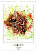 Cover-Bild zum Titel 'Farbakte - Action Paintings (Wandkalender 2026 DIN A2 hoch), CALVENDO Monatskalender' von 'Detlef Bradel'