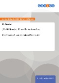 Cover-Bild zum Titel '50 Milliarden Euro für Aufstocker' von 'R. Reuter'