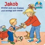 Cover-Bild zum Titel 'Jakob-Bücher: Jakob streitet sich mit Conni und verträgt sich wieder' von 'Sandra Grimm'