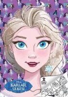 Disney Karlar Ülkesi Kralice Elsa Boyama Kitabi - Kolektif