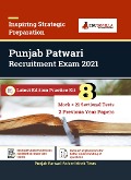 Punjab Patwari Recruitment Exam Preparation Book | 8 Full-length Mock Tests + 21 Sectional Tests + 2 Previous Year Papers | Complete Practice Kit By EduGorilla - EduGorilla Prep Experts