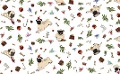 Cover-Bild zum Titel 'Geschenkpapier Set Mops Weihnachten' von ''
