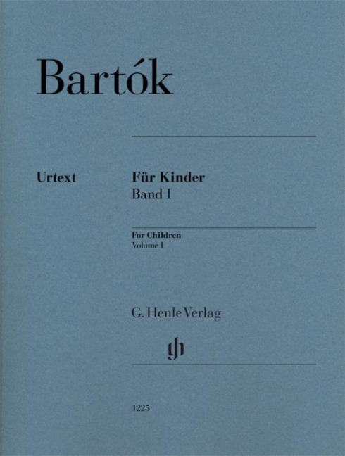 For Children, Volume I - Béla Bartók