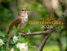 Kalender Unsere Gartenvögel 2026 Eintragkalender - 