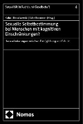 Cover-Bild zum Titel 'Sexuelle Selbstbestimmung bei Menschen mit kognitiven Einschränkungen?' von ''