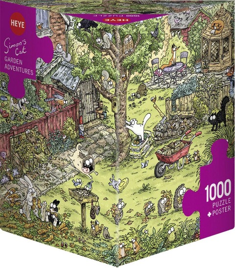 Garden Adventures Puzzle 1000 Teile - Simon Tofield