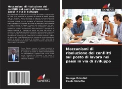 Cover-Bild zum Titel 'Meccanismi di risoluzione dei conflitti sul posto di lavoro nei paesi in via di sviluppo' von 'George Dzimbiri, Kaelo Molefhe'
