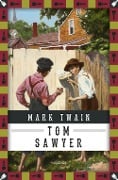 Cover-Bild zum Titel 'Tom Sawyers Abenteuer' von 'Mark Twain'