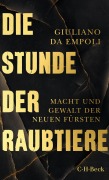 Cover-Bild zum Titel 'Die Stunde der Raubtiere' von 'Giuliano Da Empoli'