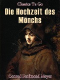 Cover-Bild zum Titel 'Die Hochzeit des Mönchs' von 'Conrad Ferdinand Meyer'