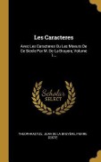 Cover-Bild zum Titel 'Les Caracteres' von 'Pierre Coste'