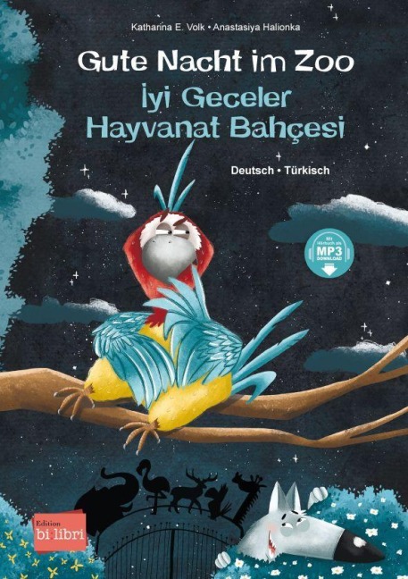 Gute Nacht im Zoo (Deutsch-Türkisch) - Katharina E. Volk