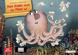 Cover-Bild zum Titel 'Herr Krake räumt das Meer auf. Kamishibai Bildkartenset' von 'Barbara Rose'