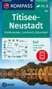 Cover-Bild zum Titel 'KOMPASS Wanderkarte 893 Titisee-Neustadt 1:25.000' von ''