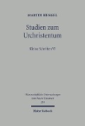 Cover-Bild zum Titel 'Studien zum Urchristentum' von 'Martin Hengel'