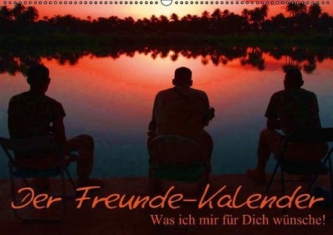Der Freunde-Kalender (Wandkalender immerwährend DIN A2 quer) - Elisabeth Stanzer