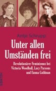 Cover-Bild zum Titel 'Unter allen Umständen frei' von 'Antje Schrupp'