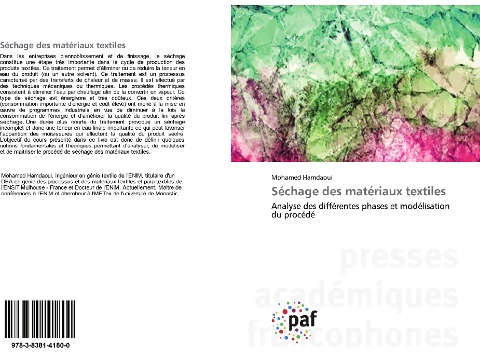Séchage des matériaux textiles - Mohamed Hamdaoui