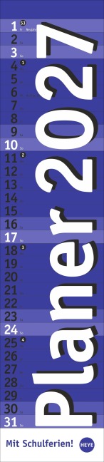 Langplaner, blau 2027 - 