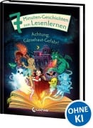 Cover-Bild zum Titel 'Leselöwen - Das Original - 7-Minuten-Geschichten zum Lesenlernen - Achtung, Gänsehaut-Gefahr!' von ''
