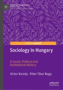 Cover-Bild zum Titel 'Sociology in Hungary' von 'Victor Karády, Péter Tibor Nagy'