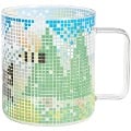 Glas Tasse Landschaft, Ø 8,5cm, H 9,5cm - 