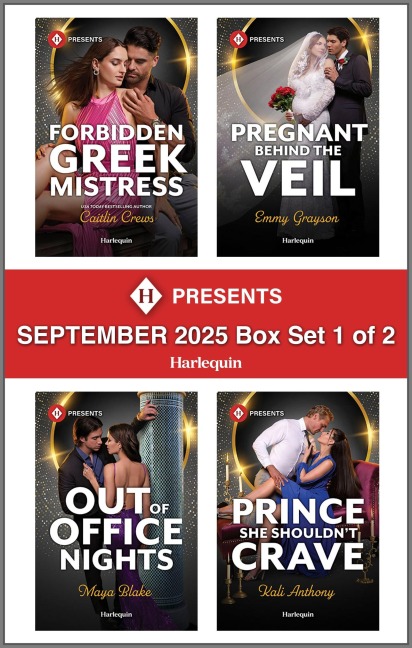 Harlequin Presents September 2025 - Box Set 1 of 2 - Caitlin Crews, Emmy Grayson, Maya Blake, Kali Anthony