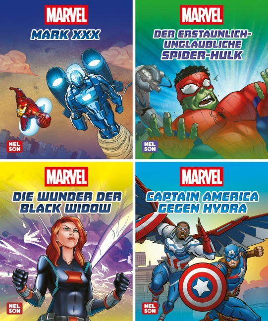 Nelson Mini-Bücher: Marvel 5-8 - 