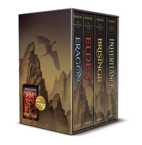 The Inheritance Cycle 4-Book Trade Paperback Boxed Set - Christopher Paolini