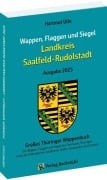 Cover-Bild zum Titel 'Wappen, Flaggen und Siegel SAALFELD-RUDOLSTADT - Ein Lexikon - Ausgabe 2025' von 'Hartmut Ulle'