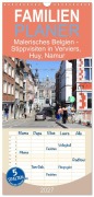 Cover-Bild zum Titel 'Familienplaner 2027 - Malerisches Belgien - Stippvisiten in Verviers, Huy, Namur mit 5 Spalten (Wandkalender, 21 x 45 cm) CALVENDO' von 'Gisela Kruse'