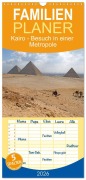 Cover-Bild zum Titel 'Familienplaner 2026 - Kairo - Besuch in einer Metropole mit 5 Spalten (Wandkalender, 21 x 45 cm) CALVENDO' von 'Knut Bormann'